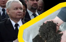 10100zł za garść ziemi po której stąpał Jarosław Kaczyński | Szybki NEWS