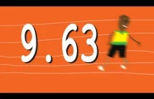Czy Usain Bolt NAPRAWDĘ przebiegł 100 metrów w 9.63 sekundy?