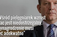 Minister zdrowia: W strajku pielęgniarek chodzi o kasę. A co mówił przedtem?