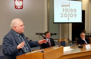 Wałęsa o odwołanej debacie: Żałuję, bo bym ją wygrał. "Oszuści i kłamcy by...