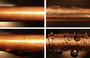 Grafen zwiększa wydajność kondenserów skraplających parę