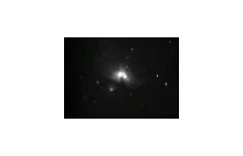 Mgławica Oriona (m42) na żywo przez 18 calowy teleskop.