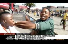 Reporter z Południowej Afryki