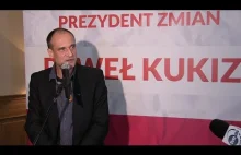 Paweł Kukiz - Prezydent Zmian - konferencja