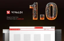 Przeglądarka Vivaldi wylądowała w wydaniu stabilnym!