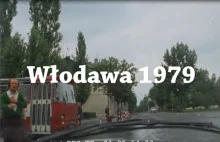 Przejazd przez Włodawę w 1979 roku.