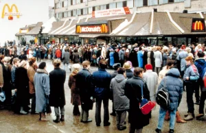Pierwszy McDonalds w ZSRR