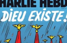 Szokująca okładka "Charlie Hebdo". "Bóg istnieje! Zatopił wszystkich neonazistów