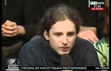 9 lat temu młody Dobromir Sośnierz prawie wyleciał z programu Młodzież kontra.