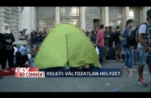 Dworzec Keleti wciąż zajmowany przez imigrantów