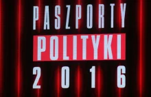 Mocno polityczna gala. Znamy laureatów Paszportów "Polityki" 2016