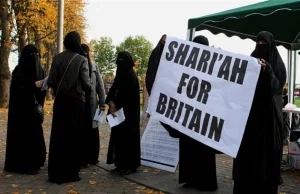 Demonstracja w Londynie - muzułmanie wzywają do utworzenia globalnego kalifatu