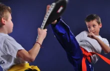 Treningi kickboxingu małych dzieci