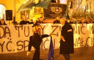 Wrocław: spalił kukłę Żyda, usłyszał zarzuty