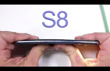 Galaxy S8 - test wytrzymałości