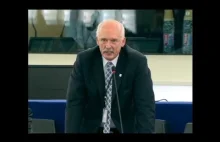 [ENG] Janusz Korwin-Mikke w Parlamencie Europejskim 16.07.2014