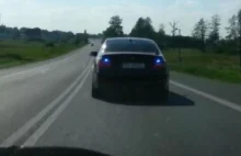 BMW E60 - jako nieoznakowany radiowóz