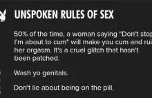18 Playboy's Unspoken Rules Of Sex