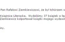 Rafał A. Ziemkiewicz obnaża manipulację Żakowskiego.