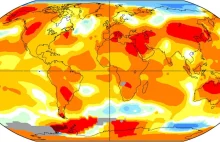 Lipiec 2017 globalnie najcieplejszym miesiącem od początku pomiarów