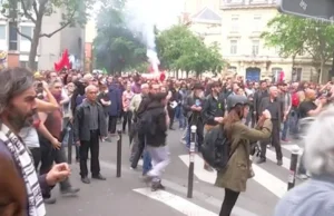 Wiadomości o Francji pogrążonej w chaosie(zamieszki w Calais,generalne protesty)