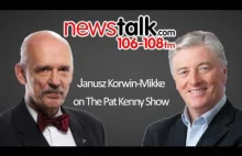 Janusz Korwin-Mikke w irlandzkim radiu Newstalk