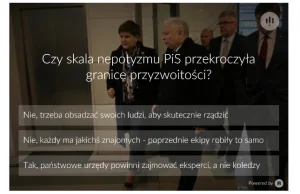 Sonda naTemat.pl z samymi negatywnymi odpowiedziami nt. PiS