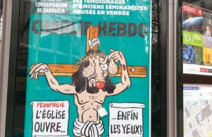 "Charlie Hebdo" znów szokuje. Obrzydliwa okładka francuskiego magazynu