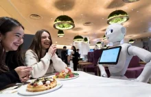 W jednej z japońskich restauracji roboty obsługują klientów