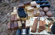 Niemiecki zrzut sprzętu do sabotażu odnaleziony w nienaruszonym stanie na Łotwie