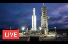 Start Falcon Heavy Rocket [NA ŻYWO]