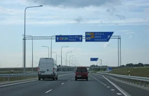Ścięte tablice drogowe- fajne rozwiązanie z Estonii