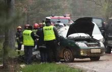 Tragiczny wypadek pod Chełmnem. Siedmioro nastolatków nie żyje