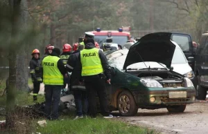 Tragiczny wypadek pod Chełmnem. Siedmioro nastolatków nie żyje