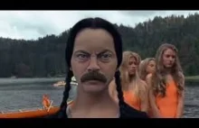 Ron Swanson jako Wednesday Addams [Deepfake Face & Voice]