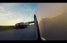 Tesla Model S P85D vs Porsche 911 Turbo S