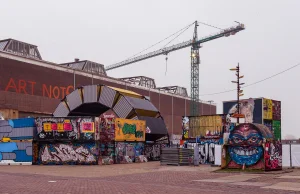 Amsterdam: hipsterskie doki NDSM