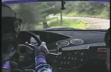 Colin McRae wyjaśnia kilka tricków podczas jazdy.