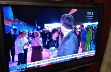 Wpadka prezentera TVP na żywo