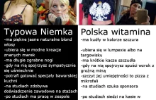 Typowa Niemka vs Polska witamina mem