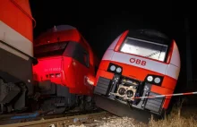 Austria: Zderzenie dwóch pociągów, kilkanaście osób rannych