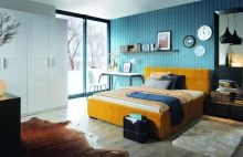 Urządzamy - Kolorowa sypialnia - inspirujące pomysły na wnętrze