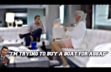 Sacha Baron Cohen As Gio Monaldo | Buying Boat For Bashar Al-Assad? | Who...