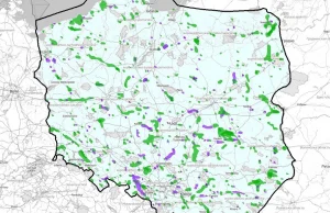 Dziury w zasięgu sieci komórkowych na koniec 2015