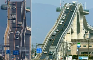 Bardzo dziwny most w Japonii
