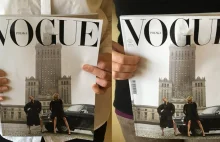 Okładka polskiego Vogue'a w czerni, szarości i smogu
