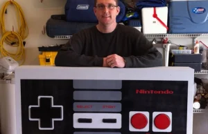 Budowa mega pada NES.
