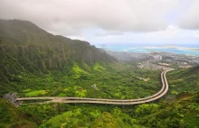 Autostrada H-3 na Hawajach. Najbardziej malownicza na świecie tego typu droga