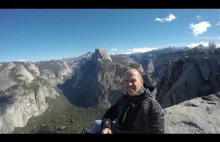 Niesamowity park w Kalifornii: Yosemite - Glacier Point i Mirror Lake