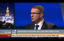 Przemysław Wipler o ozusowaniu umów zleceń (23.10.2014 Polsat News)